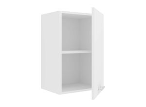 4051814423048 - Küchenschrank Breite 50 cm Holztür Hängeschrank Küche Küchenmöbel Esilo (Farbe Weiß)