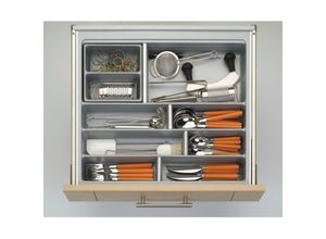 9002730433982 - Vasalat - Agoform Besteckeinsatz Scoop ii Set 474x1116x59mm mit Trenner Kunststoff silber