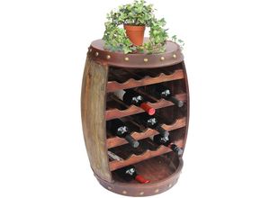 8400000815468 - Dandibo - Weinregal Holz mit Ablage Weinfass 1546 Fass 70 cm Flaschenregal Flaschenständer Weinständer Bar 8400000815468 - Dandibo - Weinregal Holz mit Ablage Weinfass 1546 Fass 70 cm Flaschenregal Flaschenständer Weinständer Bar
