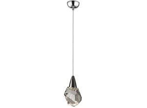 8435435333454 - Schuller Lighting - Schuller aquaria Integrierte LED-Pendel-Deckenleuchte Chrom transparent 3000K 450Lm