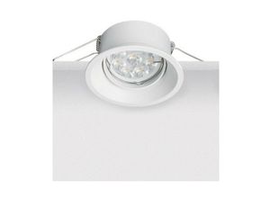 5213006842078 - Larissa Lighting - Shipka Einbaustrahler Spot 1 Licht Aluminium Weiß