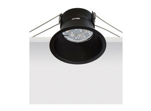 5213006842023 - Larissa Lighting - Shipka Einbaustrahler Spot 1 Licht Aluminium Schwarz