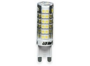 4251678499160 - Led Line - G9 led 6er Pack Leuchtmittel 6W Neutralweiß 550 Lumen Stiftsockel smd Energiesparlampe Glühbirne Glühlampe sparsame Birne