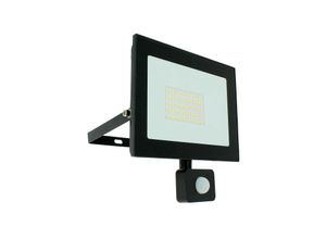 3700710819103 - Eclairage Design - 50W led Fluter Schwarz IP44 Bewegungsmelder | Farbtemperatur 4000K neutralweiß