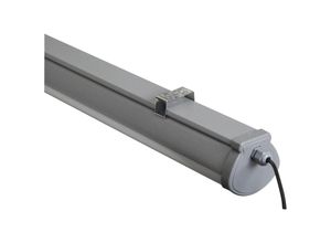 4251678419717 - - 36W led proline-ipt Feuchtraumleuchte Wannenleuchte IP65 Wasserdicht 120cm Kaltweiß (6500K) 3420 lm 119 x 77 x 7cm Grau