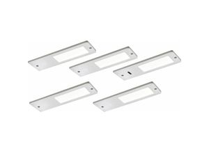 8027934442661 - Domus Line - Unterbauleuchte Vega D-Motion 5er Set aluminium