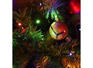 4260665441822 - Weihnachtsbaum Lichterkette LED mit Ring Christbaumbeleuchtung Weihnachtsdeko Tannenbaum Lichterkette Baummantel Weihnachtsbeleuchtung 9