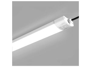 6919683266693 - Led Feuchtraumleuchte 36W 120CM für Bad Keller Garage Feuchtraum Büro led Feuchtraumlampe Wannenleuchte Leuchte Röhre NeutralWeiß 4000K Wasserfest