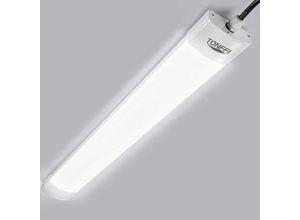 6919683267409 - - led Feuchtraumleuchte 60CM 18W 1800LM led Röhre 5000K Wasserfest Flimmerfrei IP65 Garage Keller Werkstatt Büro 1Stück - KaltWeiß