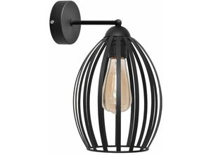 5902349230627 - Helam Lighting - Helam dali Wandleuchte Schwarz 20cm