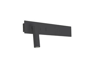 5213007835918 - Larissa Lighting - Malko Sconce Wandleuchte led 3W+10W Schwarz