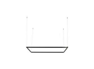 5213010016274 - Larissa Lighting - Argedi Deckenpendelleuchte 150x 150cm led 3000K 80W Schwarz