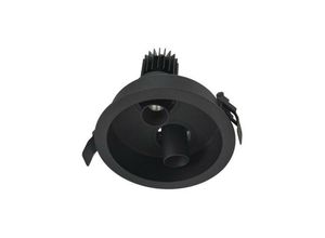 5213007835192 - Larissa Lighting - Edessa Downnlight Einbaustrahler Spot led 2x 9W 3000K Schwarz