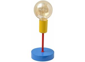 5902349219134 - Helam Lighting - Helam tube Tischlampe Blau Rot Gelb 12cm