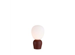 7391534061968 - Buddy - 1 Leuchttisch Globe Lamp Dark Rust Opal G9 - Belid