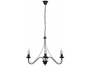 5902349215150 - Helam Lighting - Helam malbo Mehrarm-Pendelleuchte Schwarz 60cm