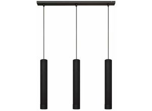 5902349226217 - Helam Lighting - Helam tuba Straight Bar Pendelleuchte Schwarz 60cm