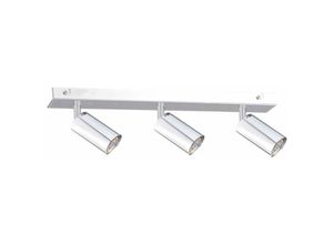 5056013674986 - Keter Lighting - 2098 Eye Deckenstrahler Bar Silber 50cm 3x GU10