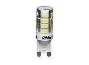 4251678499023 - Led Line - G9 led 10er Pack Leuchtmittel 4W Kaltweiß 350 Lumen Stiftsockel smd Energiesparlampe Glühbirne Glühlampe sparsame Birne