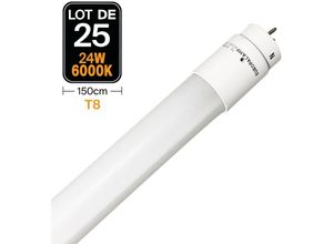 7061114631729 - Europalamp - 25 Tubes Neon led 25W 150cm T8 Blanc Froid 6000K Gamme Pro