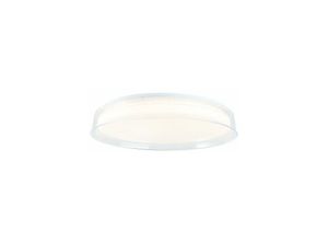 4004353379925 - BRILLIANT Leanna LED Deckenleuchte 41cm transparent weiß Tuya-App 1x LED integriert 24W LED integriert (Lichtstrom 2400lm Lichtfarbe 3000-6500K)