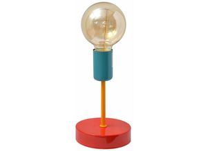 5902349219141 - Helam Lighting - Helam tube Tischlampe Rot Orange Türkis 12cm