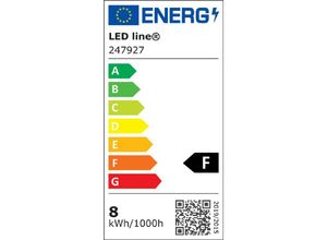 4251678499276 - Led Line - G9 led 10er Pack Leuchtmittel 8W Kaltweiß 750 Lumen Stiftsockel Energiesparlampe Glühbirne Glühlampe sparsame Birne