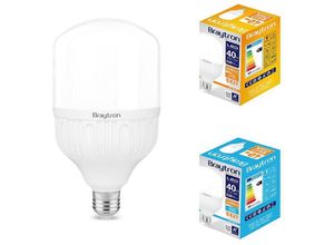 4251424849157 - - E27 40W led Leuchtmittel sehr helle Lampe Kaltweiß 6500K 3480 lm Leuchtmittel ersetzt 200W Glühbirne 360° Abstrahlwinkel