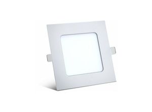 4251678443309 - - 20x 6W led Panel 120 x 120mm Einbaustrahler Spot Einbauleuchte Kaltweiß 350 Lumen Deckenleuchte Eckig