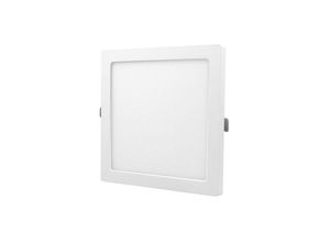 4251678432150 - Led Line - 18W led Panel Ultra Slim 14mm Aufbau Deckenleuchte Spot Leuchte Warmweiß 1300 Lumen Eckig