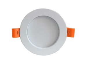 4251678419755 - 8W led Panel faton Einbaustrahler Spot Einbauleuchte Ø90mm Warmweiß 3000K 800 Lumen Deckenleuchte Deckenlampe Rund - Braytron