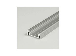 4066676142556 - Proviston - led Aluminiumprofil | 24 x 9 x 2000 mm | Schwarz Eloxiert | Led-Beleuchtung | Indirekte Beleuchtung | led Leisten | 1 Stück - Schwarz