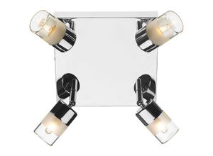 5035128514974 - 10-dar Lighting - dar artemis - Platte poliert Chrom IP44 4x G9