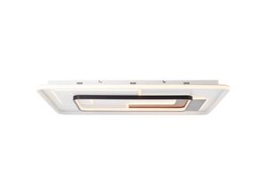 4004353397462 - Barden led Deckenleuchte 90x60cm weiß schwarz Metall Kunststoff 1x 571 w led integriert (Lichtstrom 7100lm Lichtfarbe 3000-6800K) - Brilliant