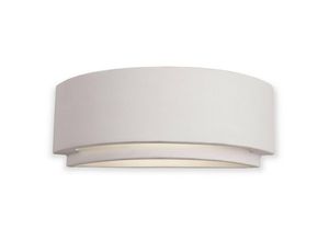 5036797149467 - Firstlight Products - Firstlight Ceramic - 1 Licht Innenputz Wandleuchte - 100W unglasiert E27