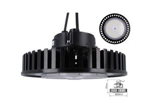 4251810801462 - 100W led Hallenstrahler Neutralweiß 4000K Ø25cm 13000lm 120° ufo High Bay IndustriebeleuchtungHallenbeleuchtung Werkstattstrahler Wasserdicht IP65