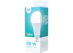 4251810900721 - Forever - 10x LED-Lampe E27 A65 18W Leuchtmittel Birne 3000K Warmweiß 1680 Lumen Lampe ersetzt 110W Glühbirne Energiesparlampe 230V