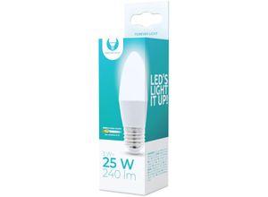 4251810808515 - Forever - 10 Stück ] Light led | E27 C37 | Leuchtmittel | Lampe | Birne | Leuchte | Beleuchtung | SMD2835 | 3W | 240 Lumen | 230V 4500K Neutralweiß