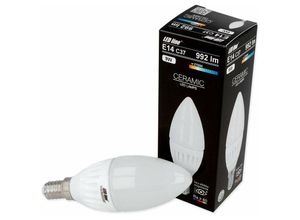 4251810804876 - Led Line - 10 Stück led | E14 C37 | Leuchtmittel | Lampe | Birne | Leuchte | Beleuchtung | Form Kerze | 9W | 992 Lumen | 2700K Warmweiß