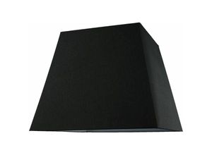 4251756348854 - Licht-erlebnisse - Lampenschirm Stoff Schwarz groß 60 cm eckig Pyramide für Stehlampe Pendelleuchte - Schwarz