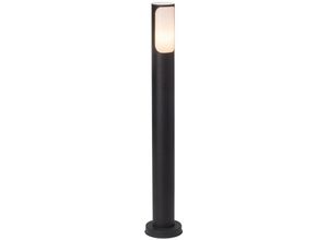 4004353202827 - BRILLIANT Lampe Gap Außenstandleuchte anthrazit 1x A60 E27 20W geeignet für Normallampen (nicht enthalten) IP-Schutzart 44 - spritzwassergeschützt