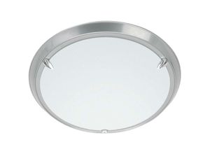 4004353020858 - Lampe Livorno Wand- und Deckenleuchte 30cm titan weiß 1x A60 E27 60W geeignet für Normallampen (nicht enthalten) Funktionale Deckenleuchte 30cm 4004353020858 - Lampe Livorno Wand- und Deckenleuchte 30cm titan weiß 1x A60 E27 60W geeignet für Normallampen (nicht enthalten) Funktionale Deckenleuchte 30cm