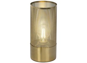 4004353277559 - BRILLIANT Lampe Gracian Tischleuchte messing gebürstet 1x A60 E27 60W gf Normallampen n ent Für LED-Leuchtmittel geeignet Mit Schnurzwischenschalter