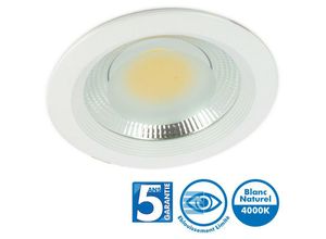 3700710815396 - Eclairage Design - Spot Downlight Pro Fixed cob 25W 4000k Garantie 5 Jahre - 50000 Stunden