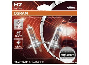 4052899613812 - Halogenlampe H7 Raystar Advanced +150% 12V 60 55W Beleuchtung