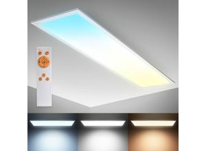 4057722013326 - Bklicht - led Panel Deckenleuchte cct ultraflach dimmbar Wohnzimmer Schlafzimmer Slim weiß - 20