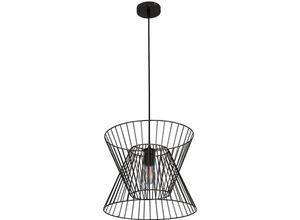 5056667056251 - Retro-Deckenlampe - Hängeleuchte im Design - Lia Schwarz - Metall Metall - Schwarz