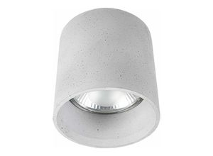 4251334798750 - Licht-erlebnisse - Betonlampe Aufbaustrahler GU10 Flur - Beton