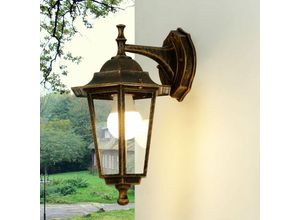 4251334750840 - Licht-erlebnisse - Rustikale Außenlampe paris Kupfer Antik IP44 E27 - Kupfer Antik