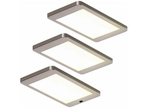 4250000552658 - L&s - led Unterbauleuchte Surface Emotion 3x55 w Lichtfarbe regelbar - Edelstahloptik